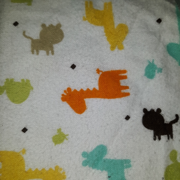 4pk Printed Unisex Reciving Blankets - Picture 2 of 5
